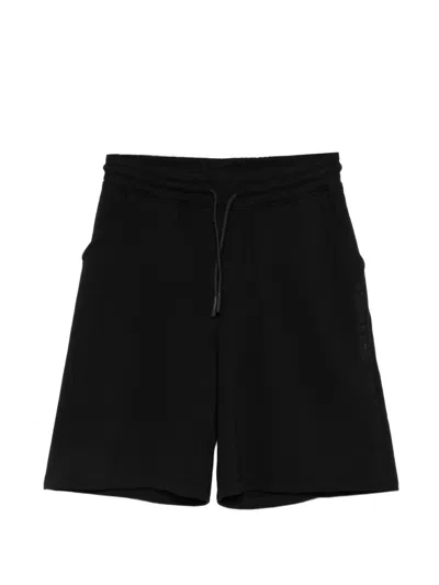 John Richmond Logo-print Shorts In Black