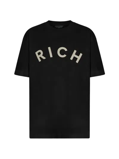 John Richmond Logo-print T-shirt In Black