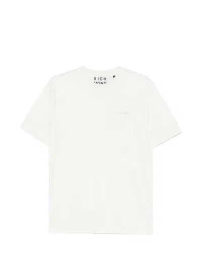 John Richmond Logo-print T-shirt In Neutral