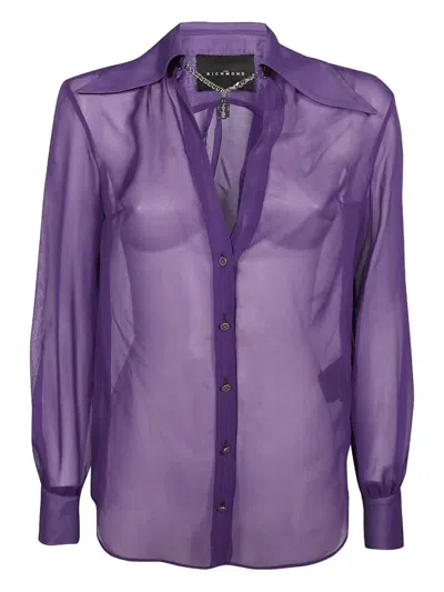 JOHN RICHMOND LONG-SLEEVED BUTTON-CUFF SHIRT