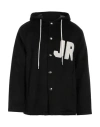John Richmond Man Coat Black Size 42 Wool, Polyester In Black