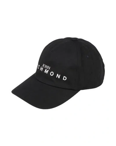 John Richmond Man Hat Black Size L/xl Cotton