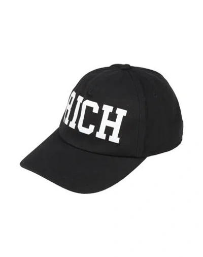 John Richmond Man Hat Black Size L/xl Cotton