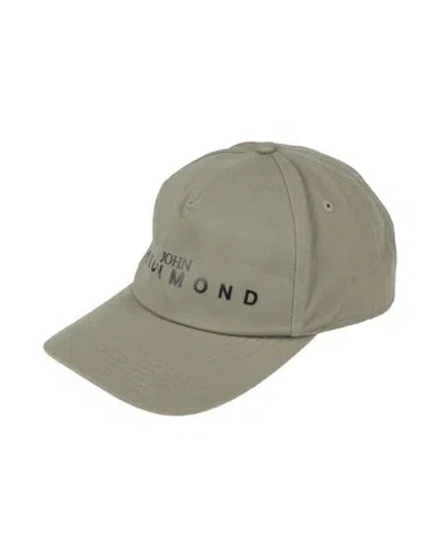 John Richmond Man Hat Military Green Size L/xl Cotton