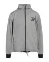 John Richmond Man Jacket Grey Size 36 Cotton, Polyester