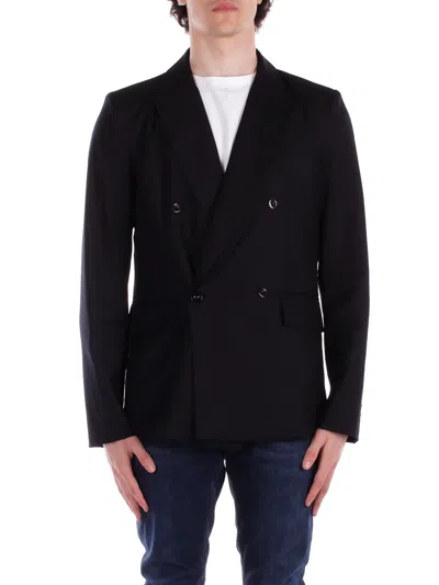 John Richmond Man Jacket Ump25226gc Black Jacket Bahuim Black