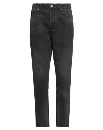 John Richmond Man Jeans Black Size 34 Cotton