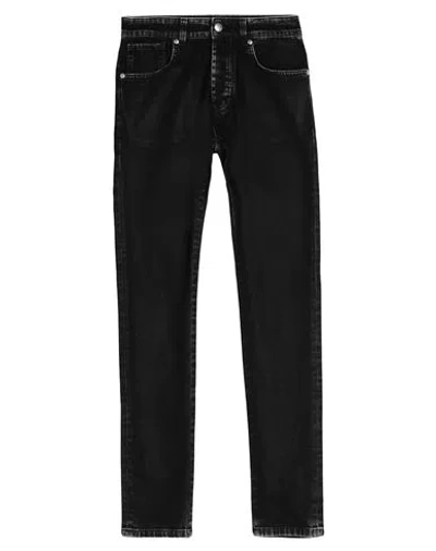 John Richmond Man Jeans Black Size 34 Cotton, Elastane