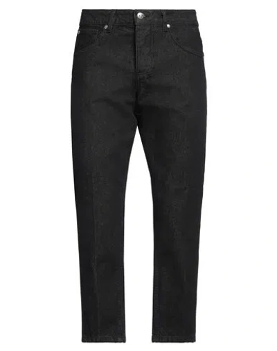 John Richmond Man Jeans Black Size 35 Cotton
