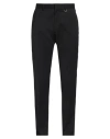 John Richmond Man Pants Black Size 38 Virgin Wool, Polyester In Black