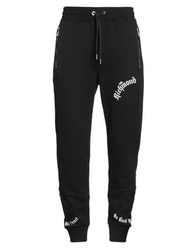 John Richmond Man Pants Black Size M Cotton