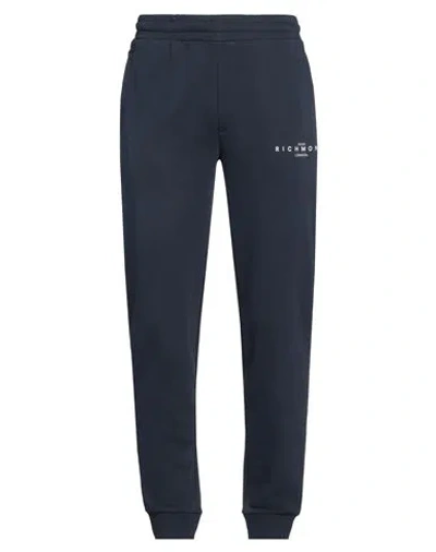 John Richmond Man Pants Navy Size Xxl Cotton, Polyester