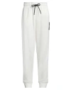 John Richmond Man Pants Off White Size Xl Cotton, Polyester In Off White