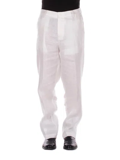 John Richmond Man Pants Ump26367paxx White Pants