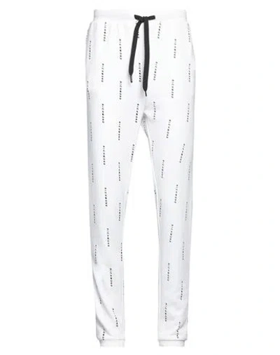 John Richmond Man Pants White Size Xxs Cotton