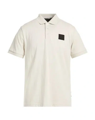 John Richmond Man Polo Shirt Light Grey Size Xxl Cotton In White
