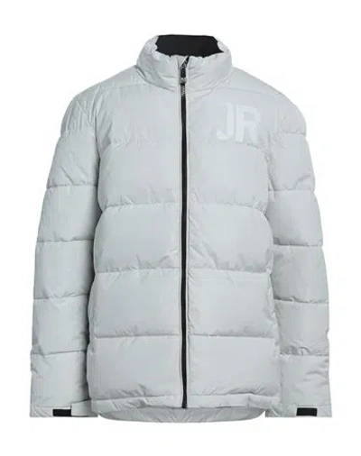 John Richmond Man Puffer Light Grey Size 44 Polyester