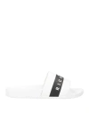 John Richmond Man Sandals White Size 9 Rubber In White
