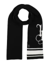 John Richmond Man Scarf Black Size - Viscose, Polyester, Polyamide