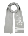 John Richmond Man Scarf Grey Size - Viscose, Polyester, Polyamide