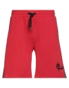 John Richmond Man Shorts & Bermuda Shorts Red Size Xxl Cotton In Red