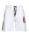 John Richmond Man Shorts & Bermuda Shorts White Size Xxl Cotton