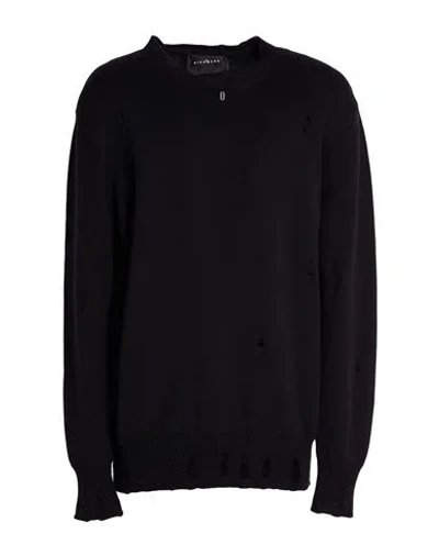 John Richmond Man Sweater Black Size Xl Merino Wool