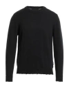 John Richmond Man Sweater Black Size Xxl Cotton
