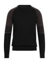 John Richmond Man Sweater Black Size Xxl Viscose, Nylon