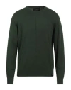 John Richmond Man Sweater Dark Green Size Xxl Viscose, Nylon