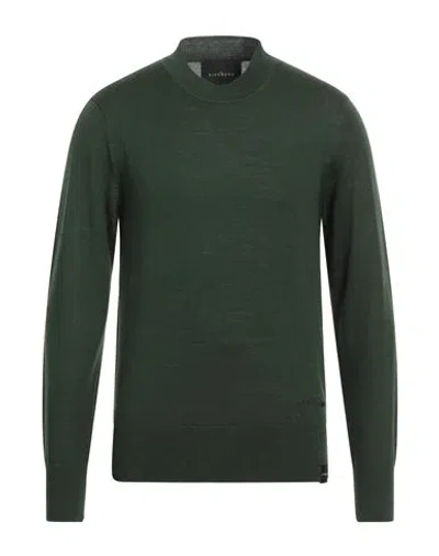 John Richmond Man Sweater Dark Green Size Xl Wool, Acrylic