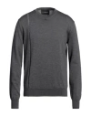 John Richmond Man Sweater Grey Size S Wool, Silk In Grey