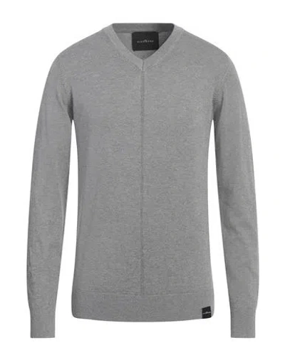 John Richmond Man Sweater Grey Size Xxl Viscose, Nylon