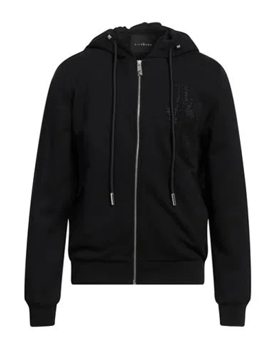 John Richmond Man Sweatshirt Black Size L Cotton
