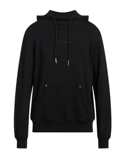 John Richmond Man Sweatshirt Black Size L Cotton