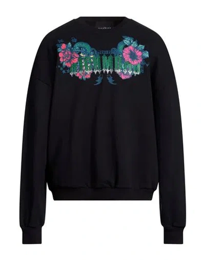 John Richmond Man Sweatshirt Black Size L Cotton