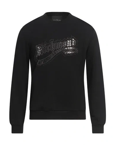 John Richmond Man Sweatshirt Black Size S Cotton