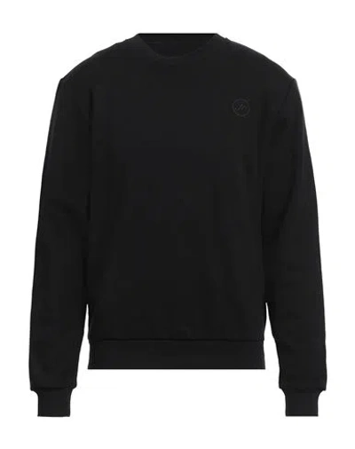 John Richmond Man Sweatshirt Black Size S Cotton, Polyester