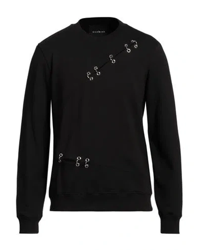 John Richmond Man Sweatshirt Black Size Xl Cotton, Polyester