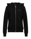 John Richmond Man Sweatshirt Black Size Xxl Cotton In Black