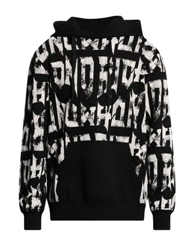 John Richmond Man Sweatshirt Black Size L Cotton, Polyester