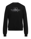 John Richmond Man Sweatshirt Black Size M Cotton, Polyester