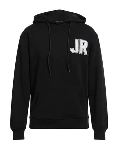 John Richmond Man Sweatshirt Black Size Xl Cotton, Polyester