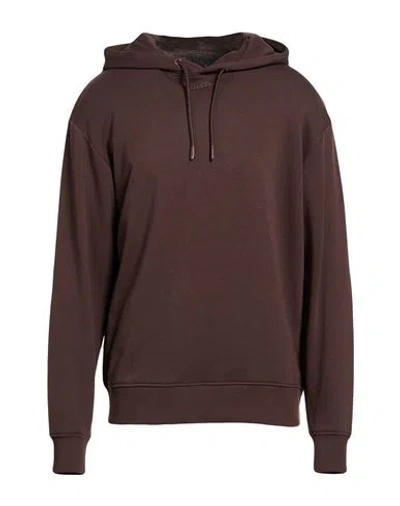 John Richmond Man Sweatshirt Chocolate Brown Size S Cotton, Polyester