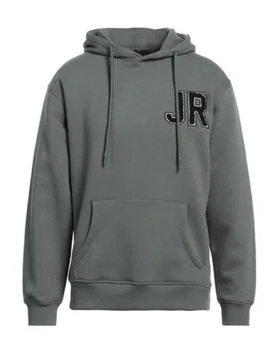 John Richmond Man Sweatshirt Dark Green Size Xl Cotton, Polyester