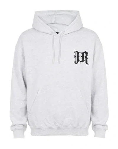 John Richmond Man Sweatshirt Light Grey Size S Cotton In Gray