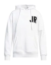 John Richmond Man Sweatshirt White Size Xl Cotton, Polyester In White