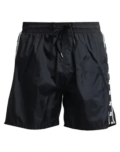 John Richmond Man Swim Trunks Black Size Xl Nylon