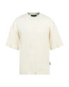 John Richmond Man T-shirt Beige Size Xxl Cotton In Beige
