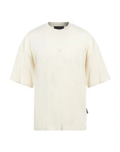 John Richmond Man T-shirt Beige Size Xxl Cotton